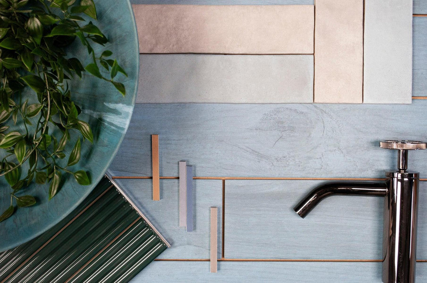 Woodlands 55 Denim Wood Effect Porcelain Tile 9.8 x 59.3cm-Delforno Tiles & Timber-Delforno