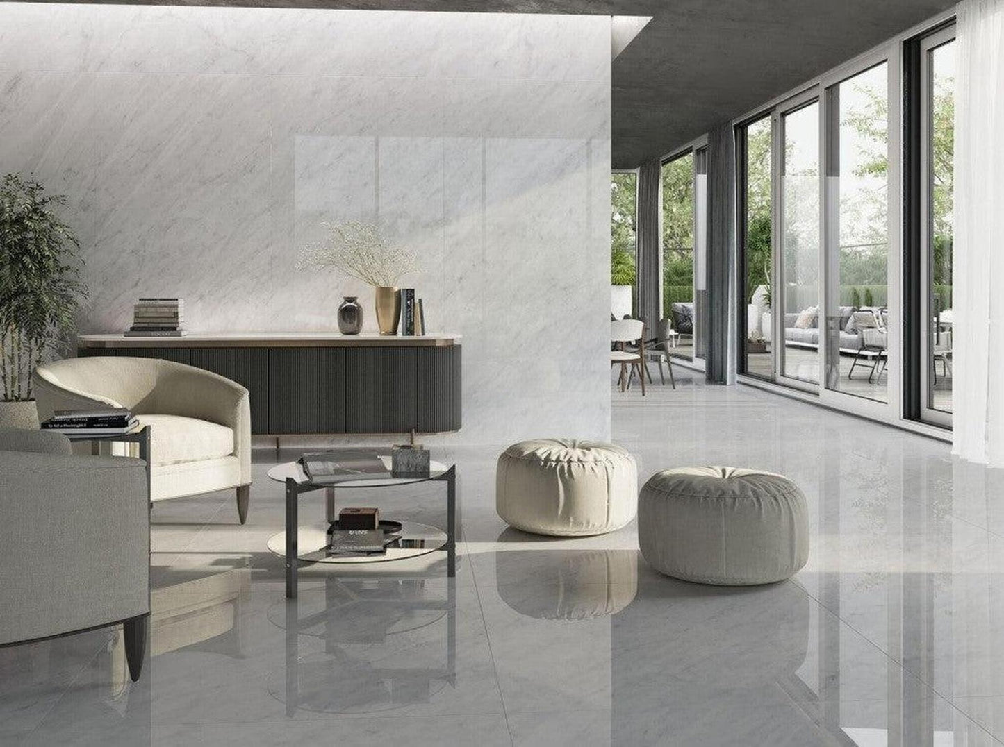 XL Slab Collection Pulidio Grande Marble Porcelain Tile 120 x 260cm-Delforno Tiles & Timber-Delforno