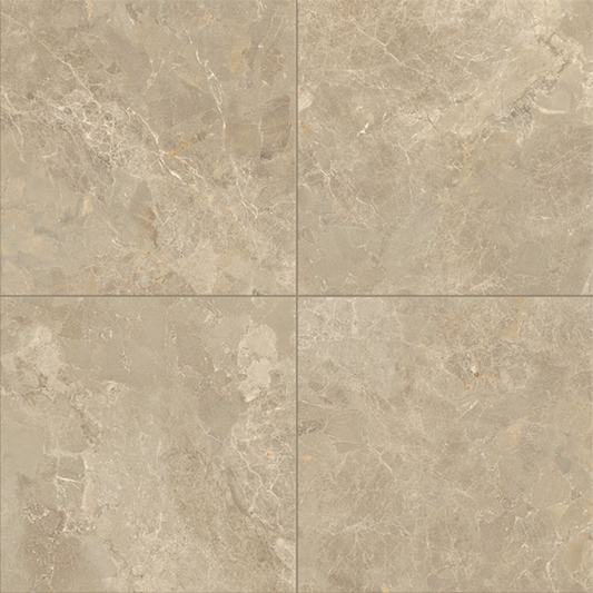 Cosmopolitan Taupe Porcelain Tile 30 x 30cm-Delforno