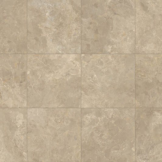 Cosmopolitan Taupe Porcelain Tile 60 x 60-Delforno