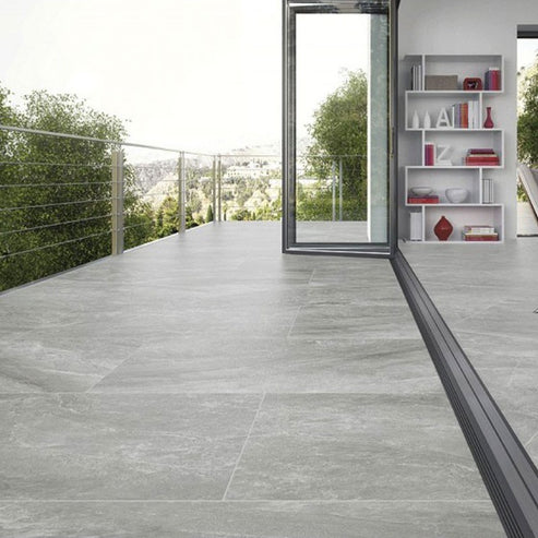 Erebor Gris Porcelain Tile 60x60x2cm-Delforno