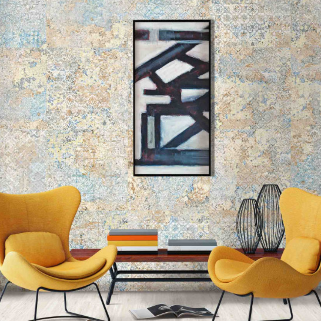 Carpet Vestige Natural 59.2 x 59.2cm-Delforno