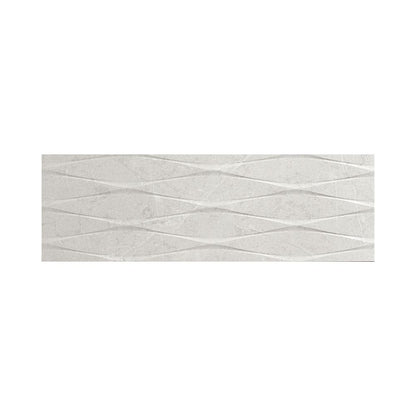 Aura Blanco Relieve Porcelain Tile 29 x 89cm-Delforno