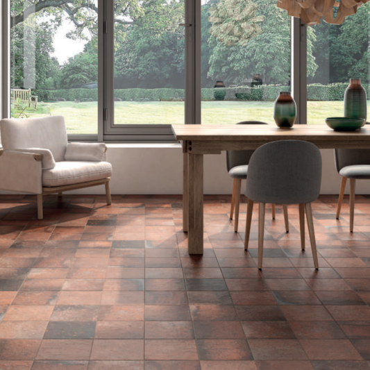 Bella Caldera Matt Porcelain Tile 22.5 x 22.5cm-Delforno