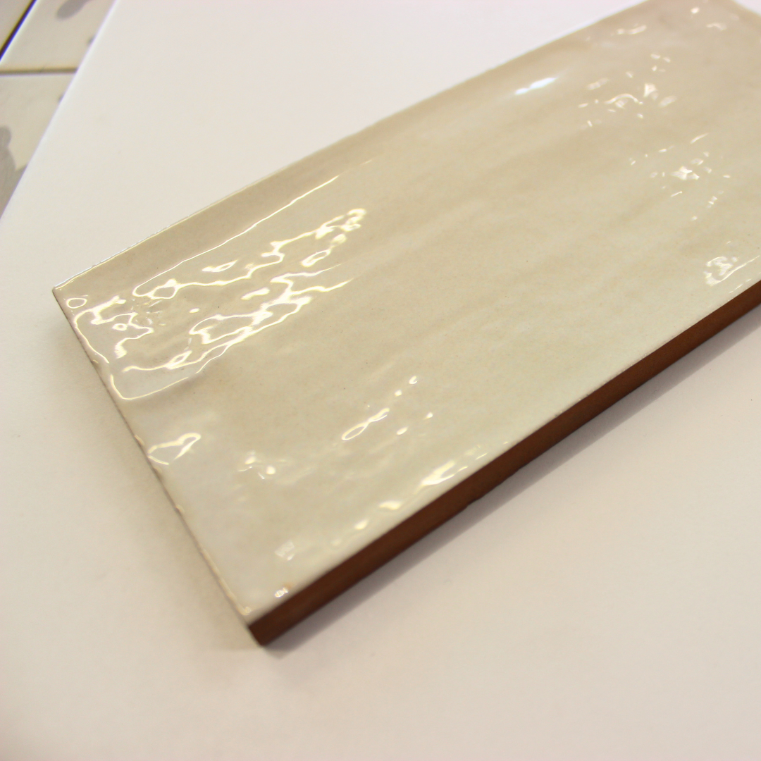 Rustico Almond Ceramic Tile 7.5 x 15cm