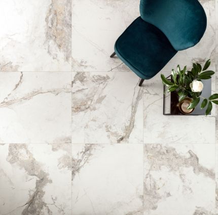 Golden Age White Porcelain Tile 80 x 80cm