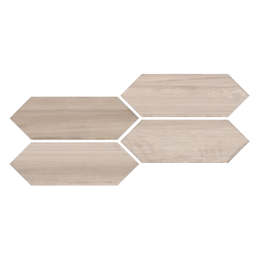 Woodland Losagna Grey Wood Effect Porcelain Tile 10 x 30cm