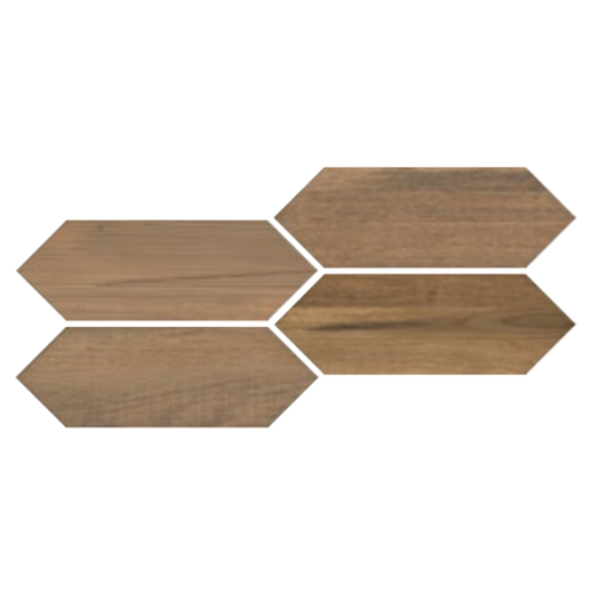 Woodland Losagna Toast Wood Effect Porcelain Tile 10 x 30cm