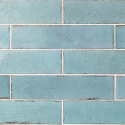 Tribeca Watercolour Porcelain Tile 6 x 24.6cm