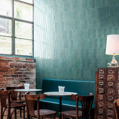 Tribeca Watercolour Porcelain Tile 6 x 24.6cm