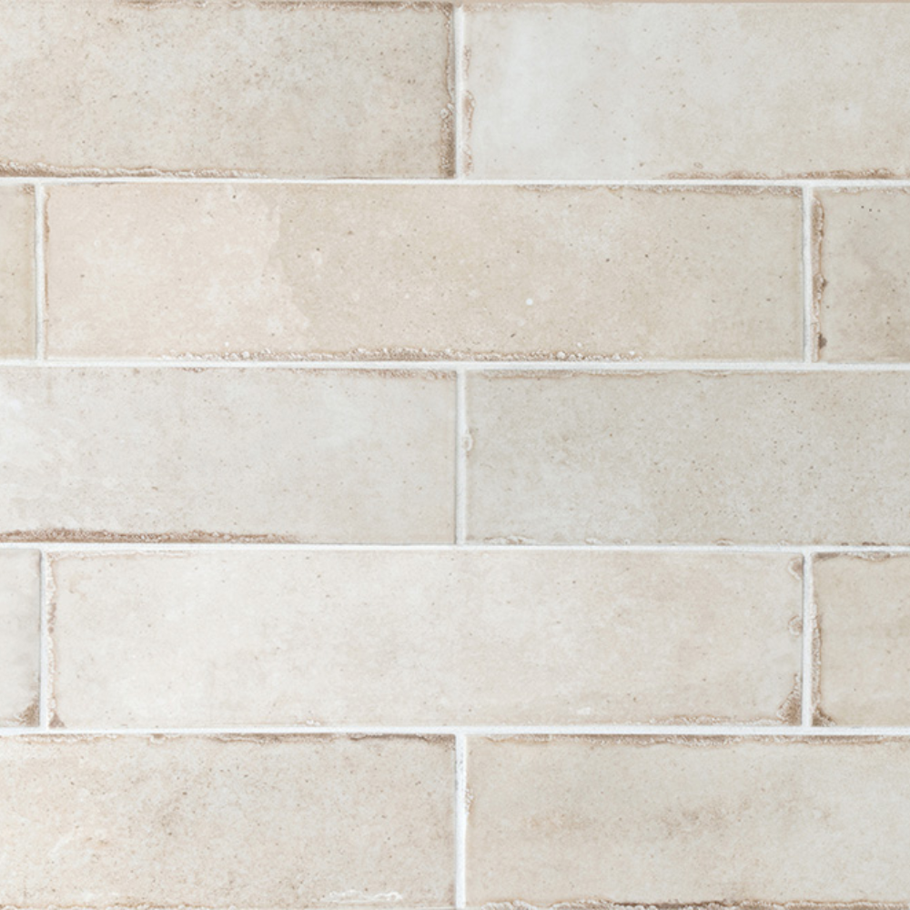 Tribeca Oatmeal Porcelain Tile 6 x 24.6cm