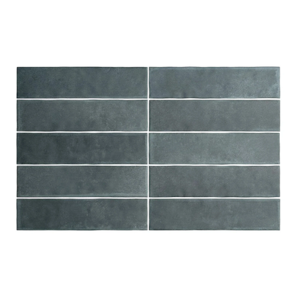 Argile Glacier Porcelain Tile 6 x 24.6cm-Delforno