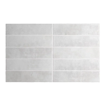 Argile Ice Porcelain Tile 6 x 24.6cm-Delforno