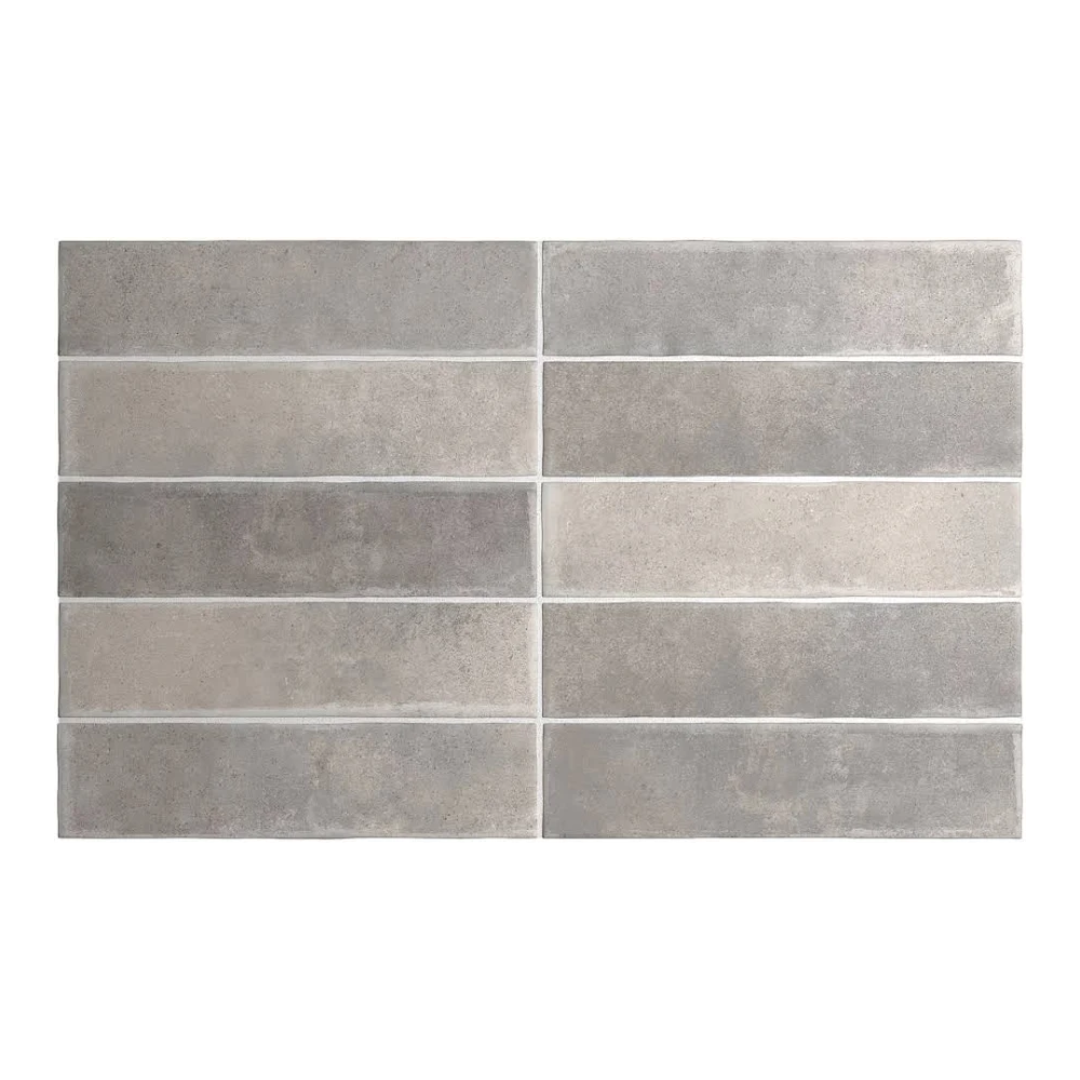 Argile Concrete Porcelain Tile 6 x 24.6cm-Delforno