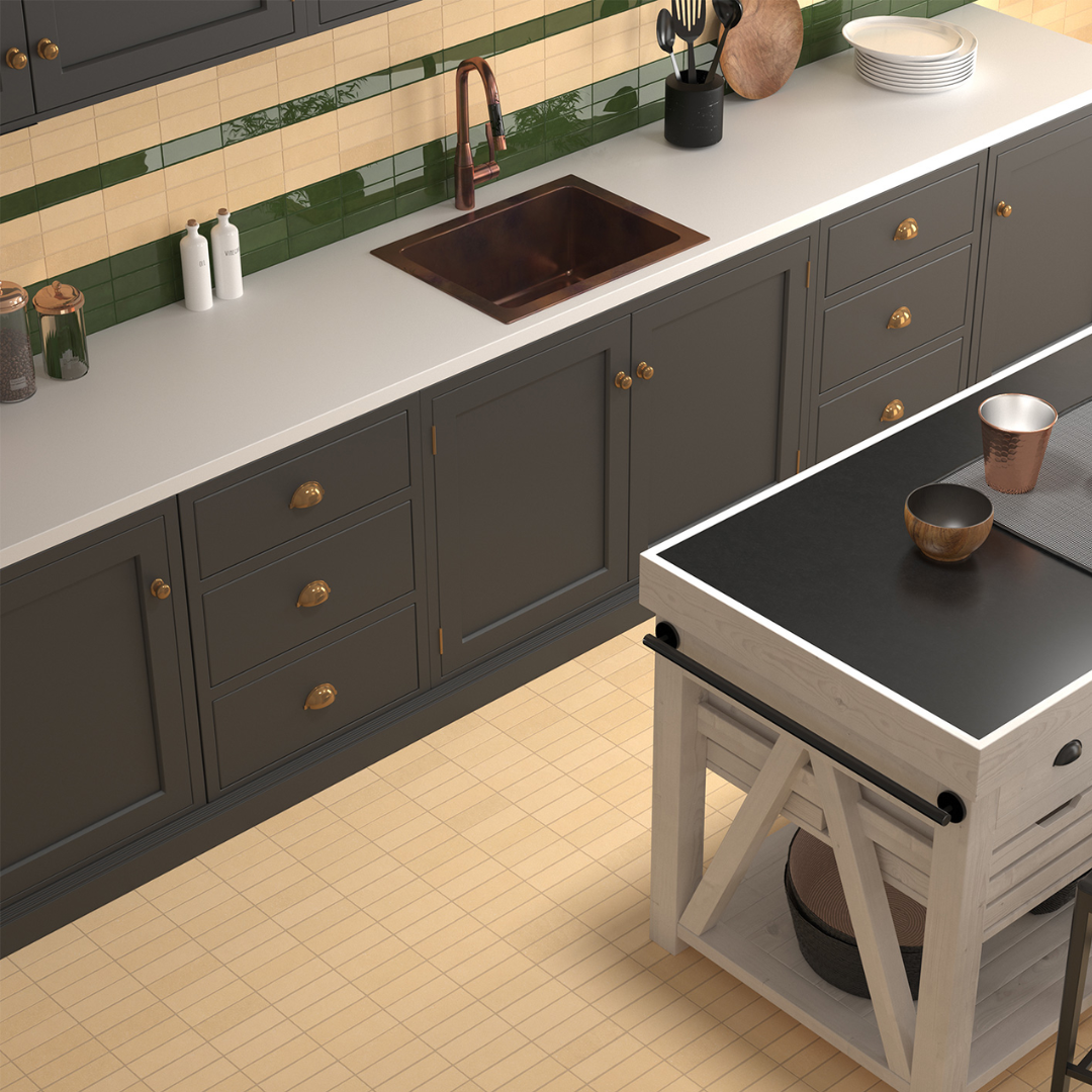 Fango Natural Porcelain Tile 5 x 15cm