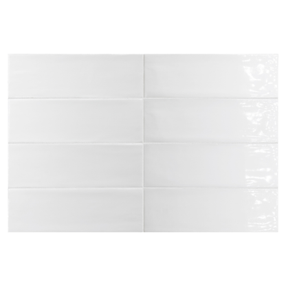 Fango Blanc Porcelain Tile 5 x 15cm