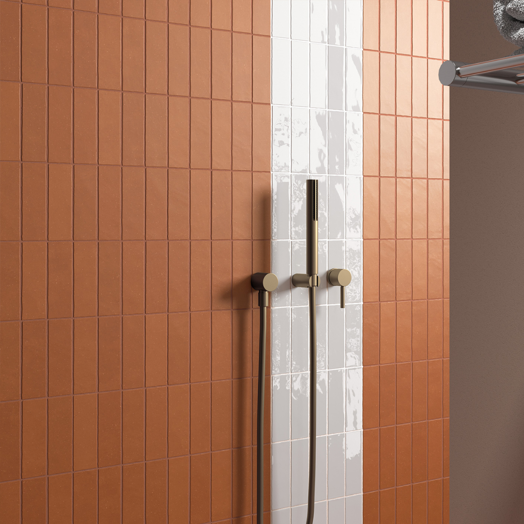 Fango Cotto Porcelain Tile 5 x 15cm