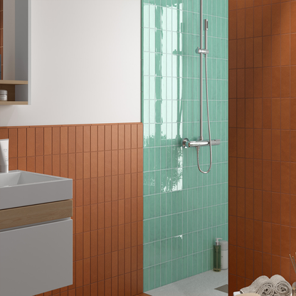 Fango Cotto Porcelain Tile 5 x 15cm