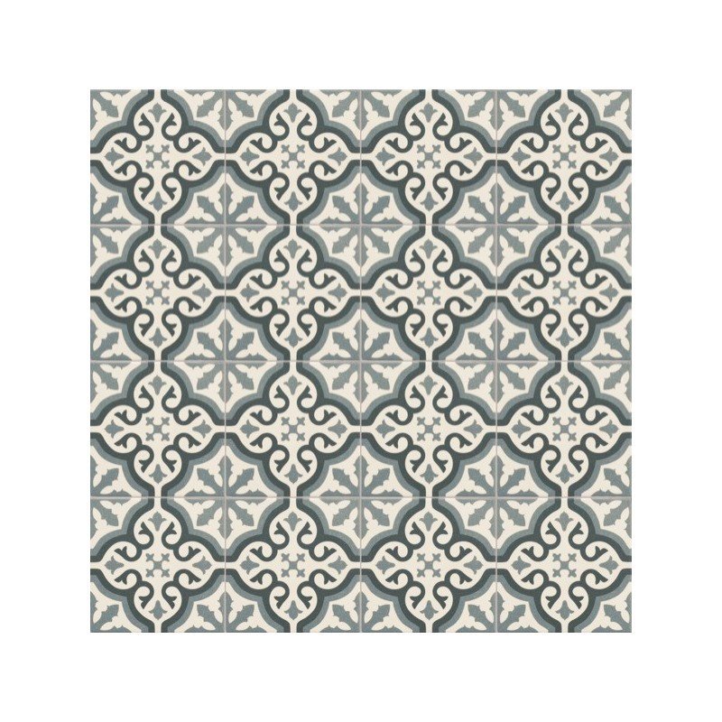 Centro Florentine Blue Porcelain Tile 20 x 20cm-Delforno