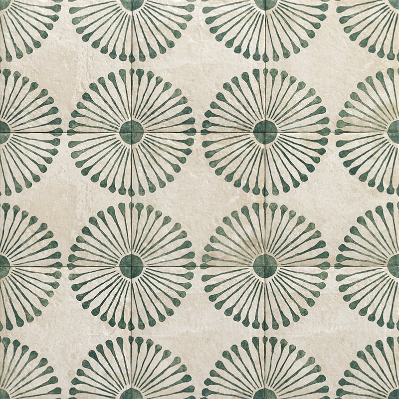 Carino Deco Palma Porcelain Tile 20 x 20cm