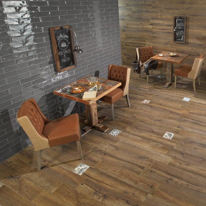 Mumble T Porcelain Tile 20 x 122.5cm-Delforno