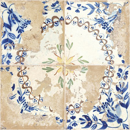 FS Heritage Ornate LT Ceramic Tile 45 x 45cm-Delforno