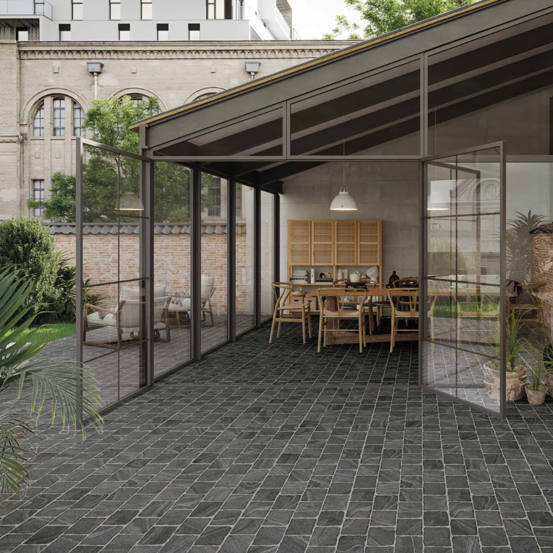 Esla Cobblestone Porcelain Tile 44 x 66cm-Delforno