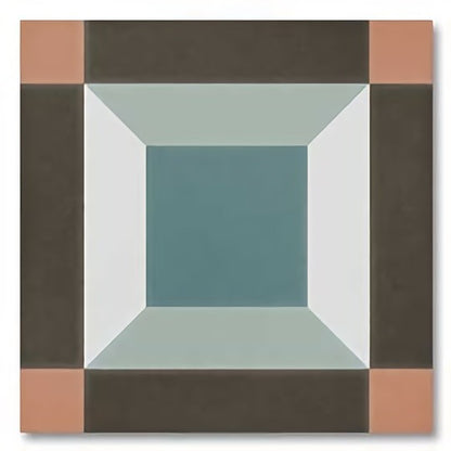Sync Cube Blue Porcelain Tile 15 x 15cm