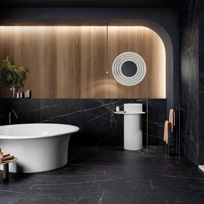 Large Format Precious Noir Matte Tile 120 x 120cm-Delforno Tiles & Timber-Delforno