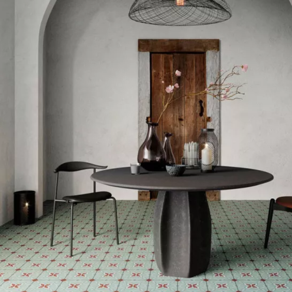 Senso Green Pre-Scored Natural Porcelain Tile 60 x 60cm-Delforno